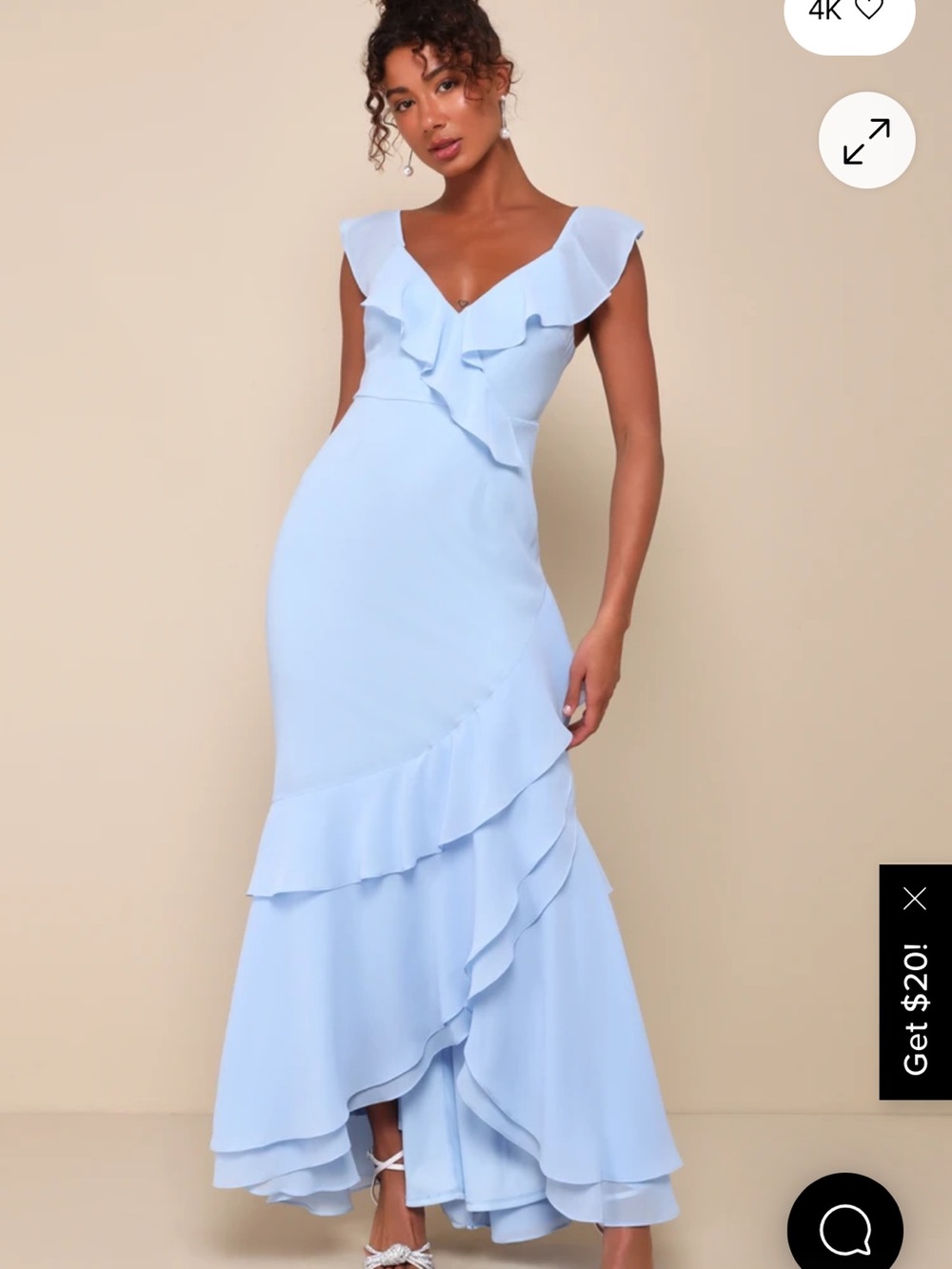 Light blue formal dress BRAND NEW